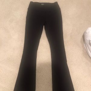 Splits 59 black flare leggings sz small long